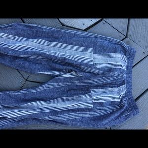 Comfortable fitting canvas beach pants
